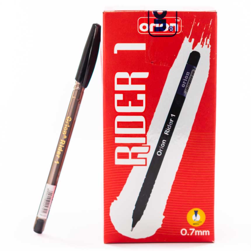 BOLIGRAFO PUNTA FINA X 50 UNI NEGRO